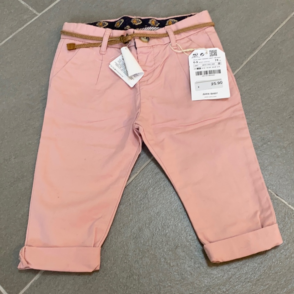 Zara pants with belt